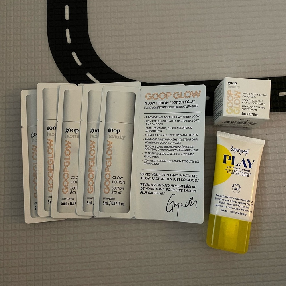 Glow Lotion Set with Supergoop! PLAY Sunscreen